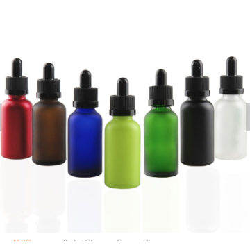 30ml frosted glass e liquid  bottle